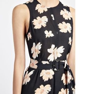 JOSEPH Arka Winterfloral Silk Canvas